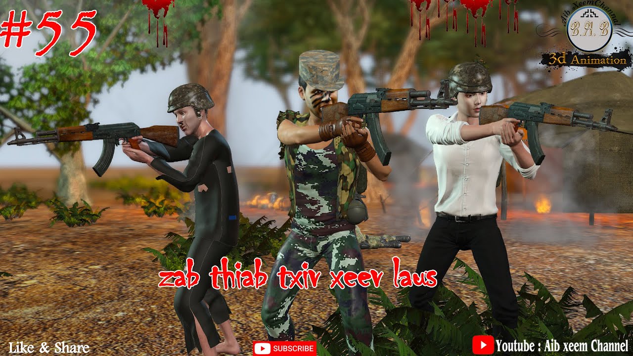 zab thiab txiv xeev laus ep  55