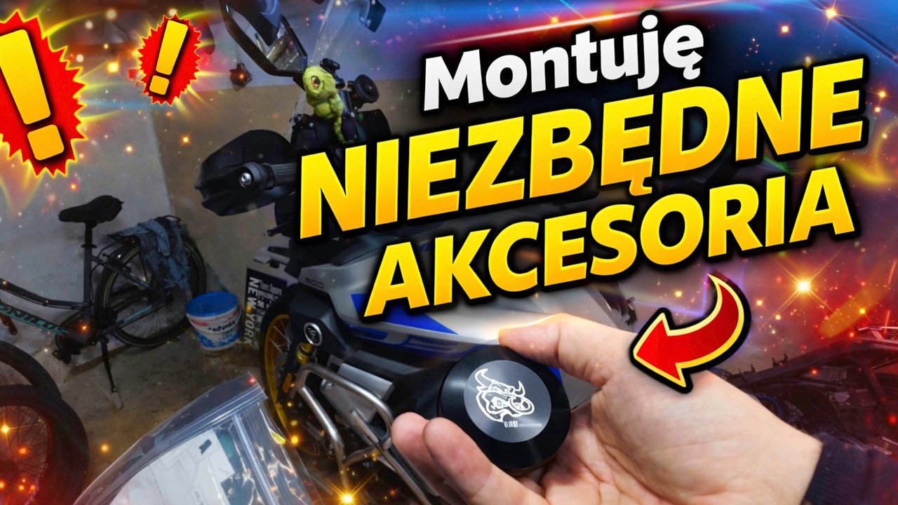 Te 3 dodatki to GAME CHANGER w podr&oacute;ży! Montaż krok po kroku | Voge 900dsx