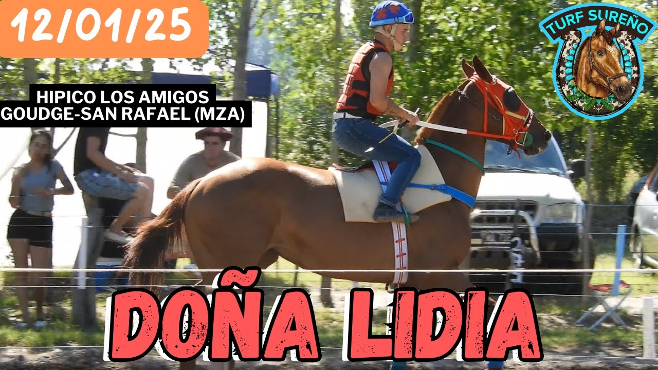 DO&Ntilde;A LIDIA - (12/01/25) Hipico Los Amigos - Goudge (San Rafael, Mza)