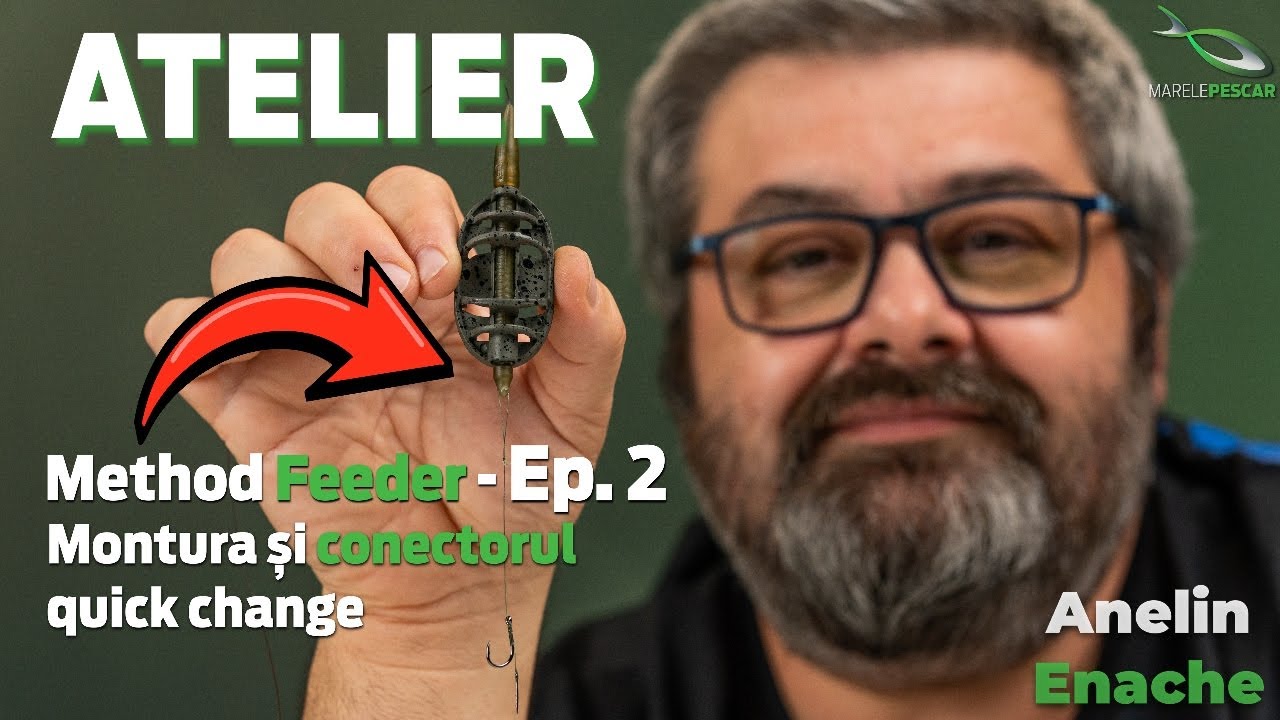 Montura pentru Method Feeder si Conectorul Quick Change | Atelierul MarelePescar | Pescuit la Feeder