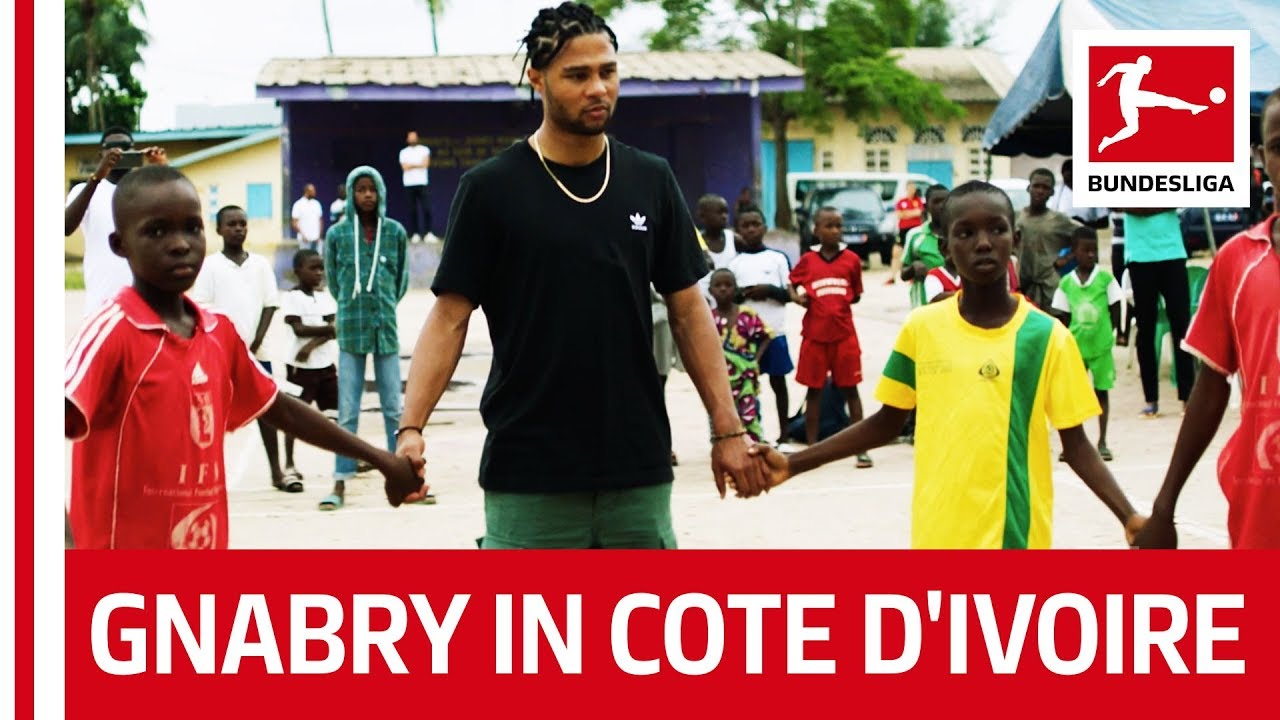 Serge Gnabry Discovers His Roots in Cote d'Ivoire