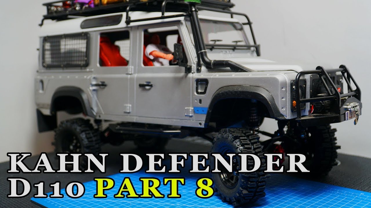 RC Project 6 | Kahn Defender D110 | PART 8: Second Set of Wheels and Tires