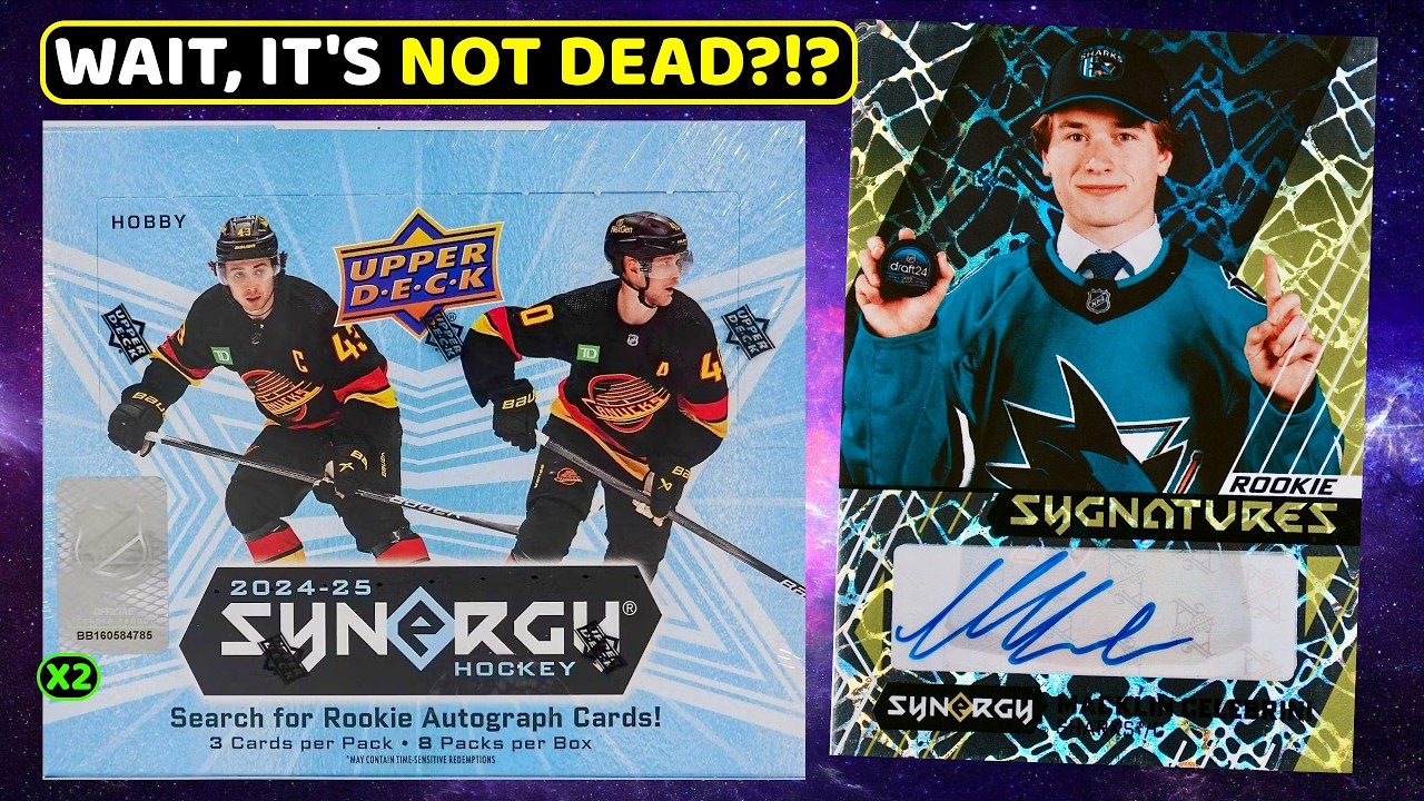 АНАЛИТИКА: Upper Deck Synergy - Распаковка бокса хоккейной коллекции Upper Deck Synergy 2024-25 (...
