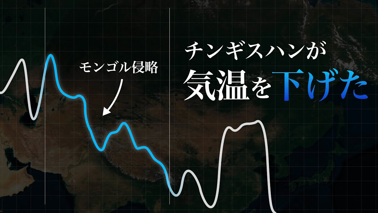チンギスハンが地球の気温を下げた話