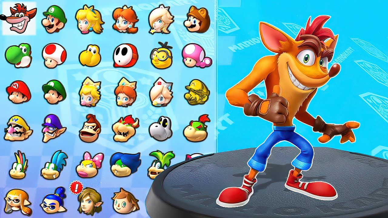 Mario Kart 8 - Crash Bandicoot in Mushroom Cup, Special Cup|The Best Racing Game on Nitendo Switch
