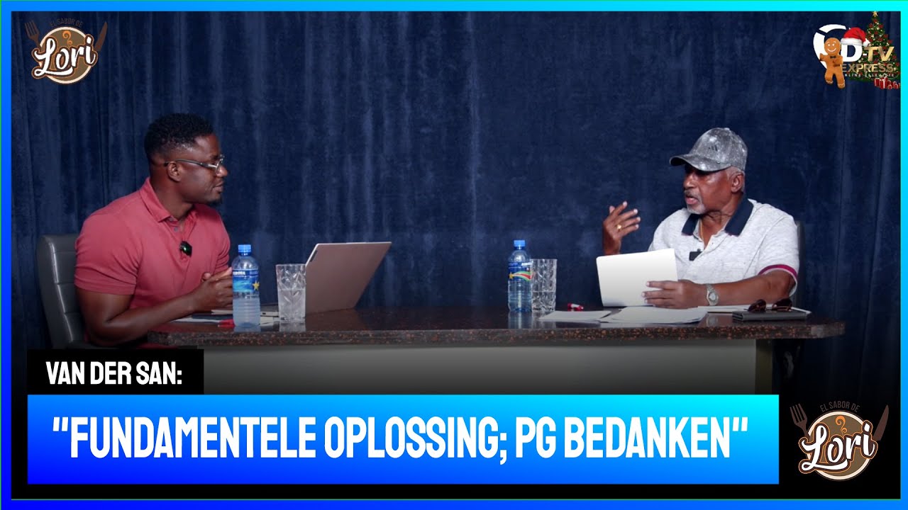 💬 INTERACTIEF • Van Der San  uitleg  initiatiefwet Openbaar Ministerie (OM) (Suriname)