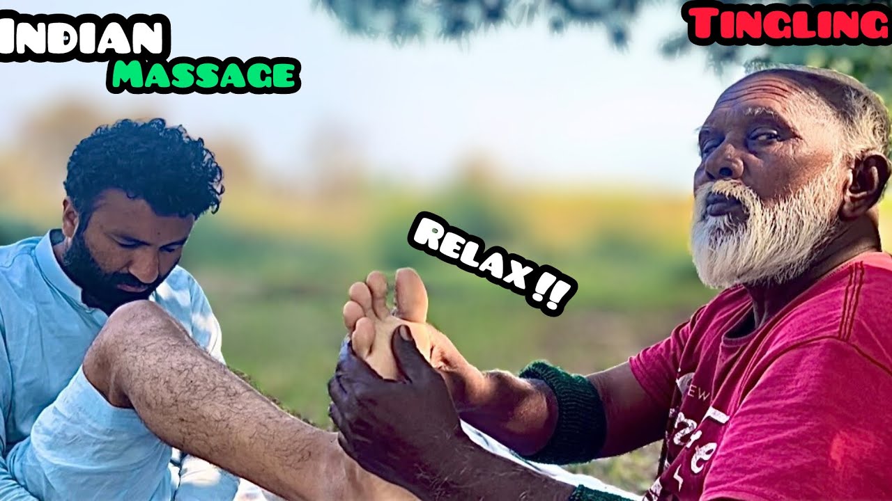 Asmr 1$ Leg & Feet Massage For Sleep - Asmr Foot Reflexology-Asmr Feet Tingling-Asmr Indian Massage 