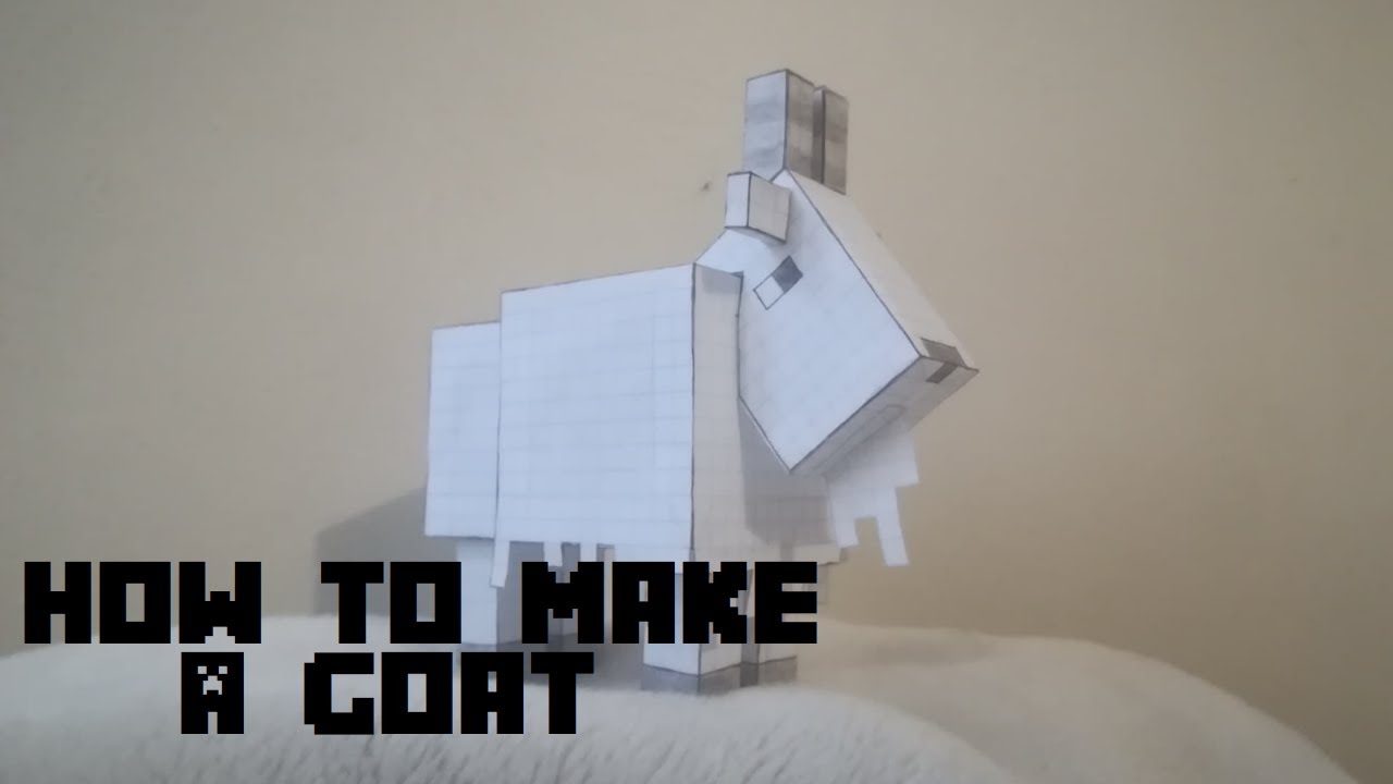 How to Make a Minecraft Goat