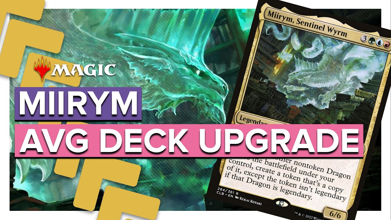 Miirym Sentinel Wyrm Avg Deck Upgrade | Magic: The Gathering