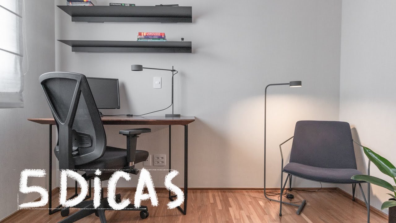 5 DICAS PARA MELHORAR SEU HOME OFFICE