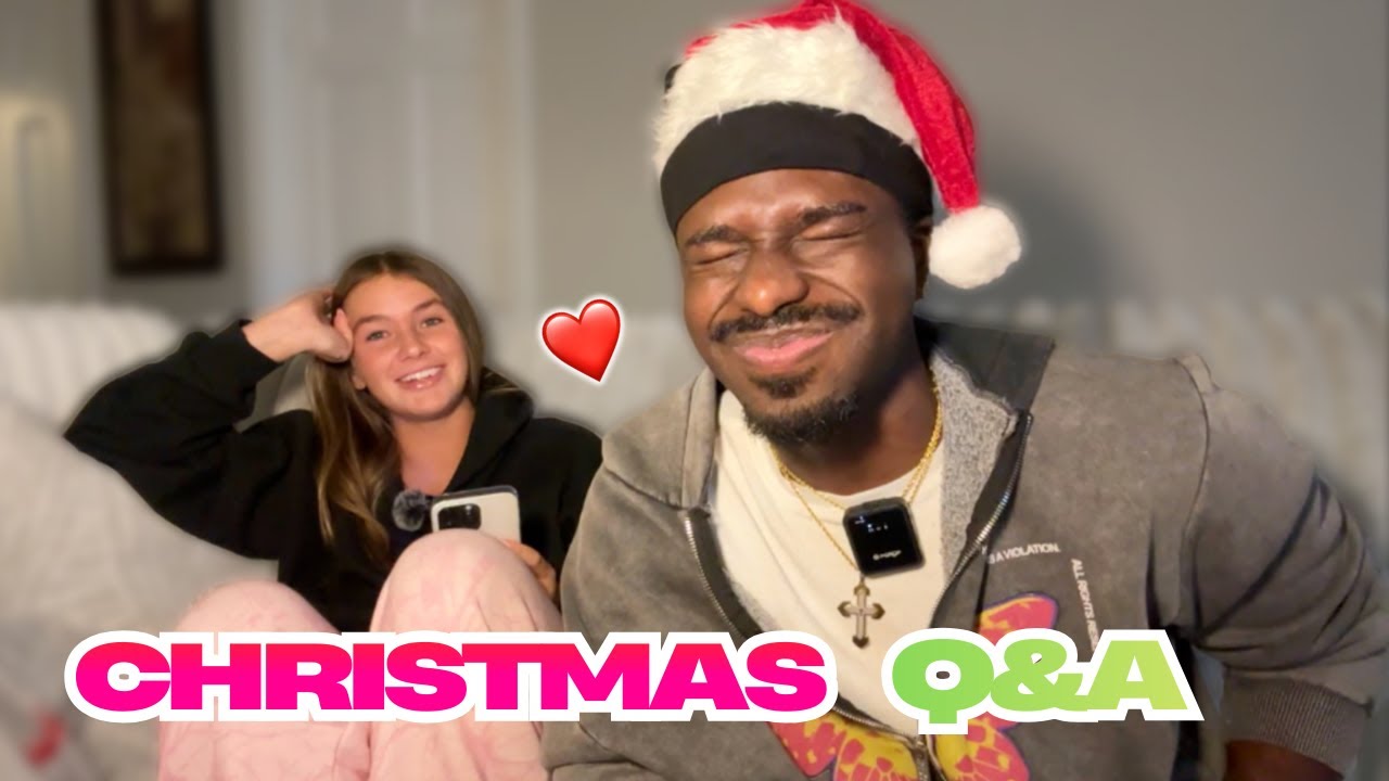 Рождественские вопросы и ответы с моим крашем ❤️🎄