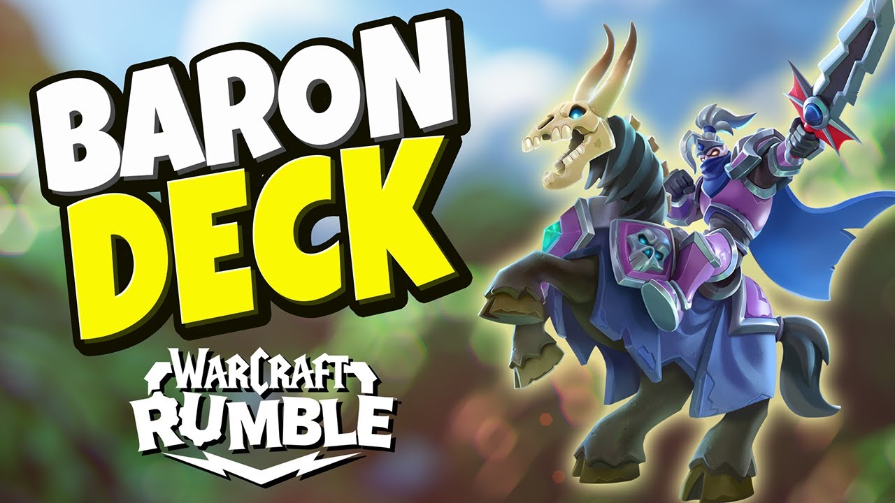 Baron Rivendare is THE BEST Leader in Warcraft Rumble!