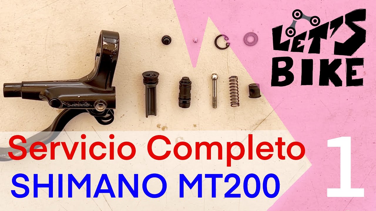 Servicio completo Shimano MT200 parte 1