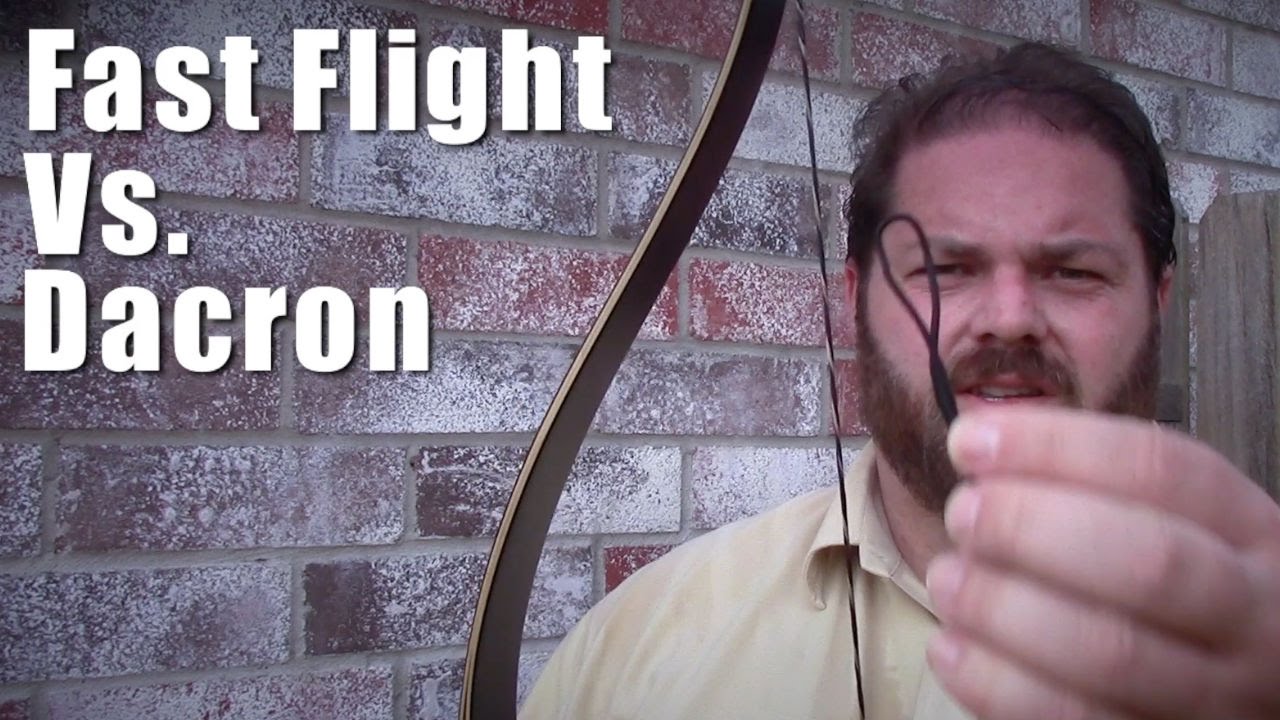 Is Fast Flight Better than B50 Dacron for a Recurve Bow?