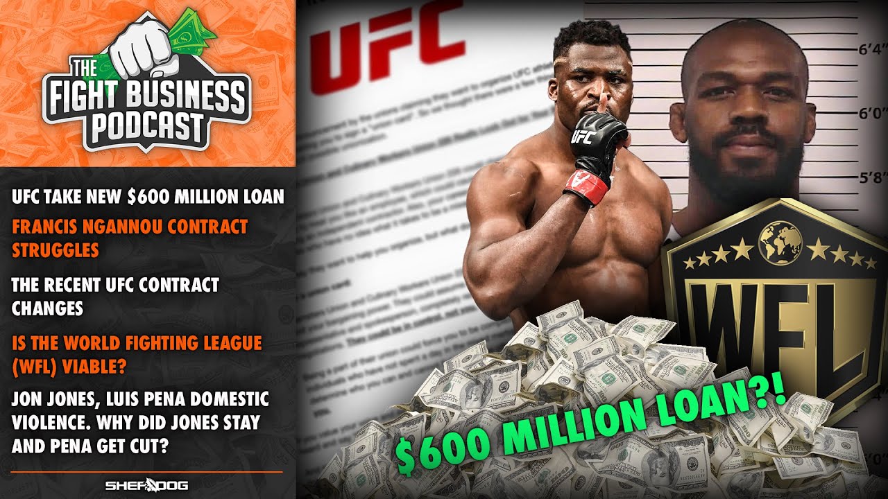 Fight Business Podcast | UFC $600 million loan, Francis Ngannou contract struggles & more