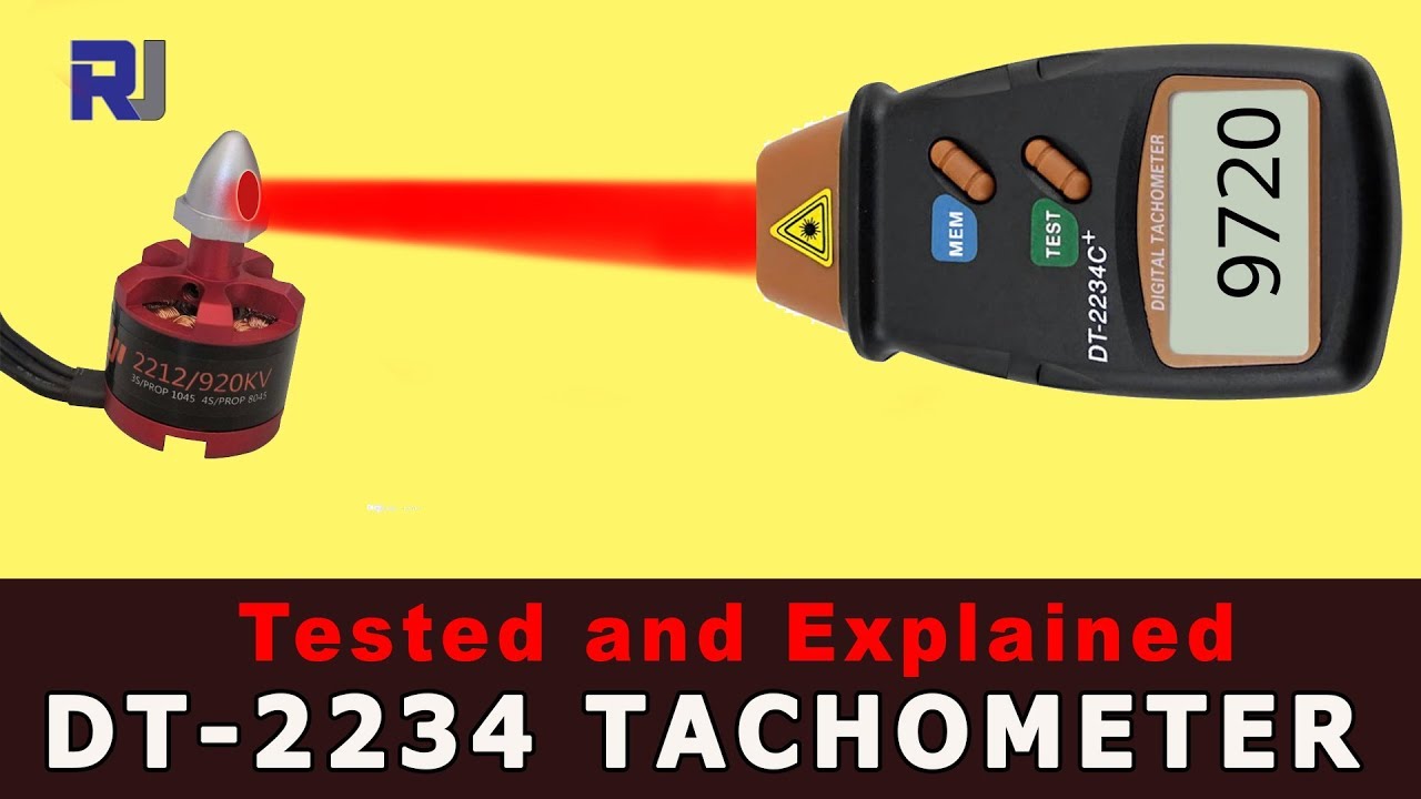 Тахометр DT2234: как использовать и измерять обороты бесщеточного двигателя