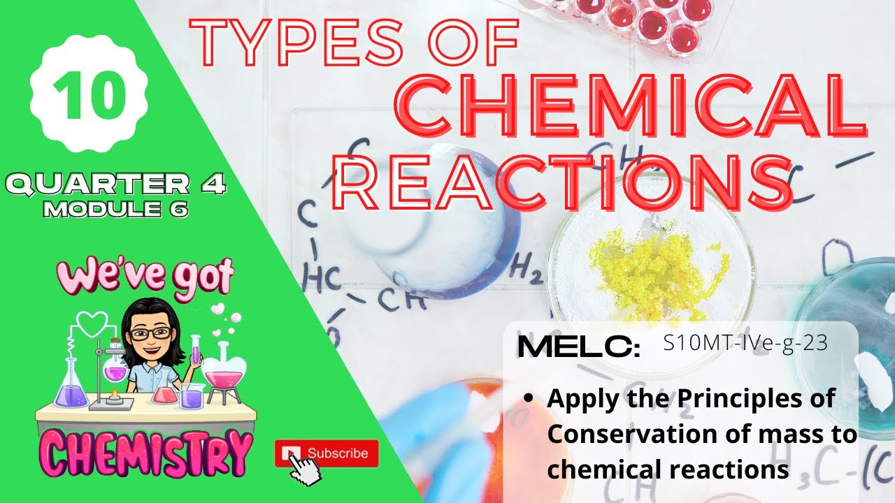 Grade 10 SCIENCE | Quarter 4 Module 6 | Types of Chemical Reactions