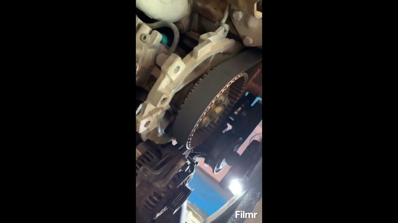 Ford Transit 2.5 дизель 92 года замена ремня грм и сальников распредвала и колен вала