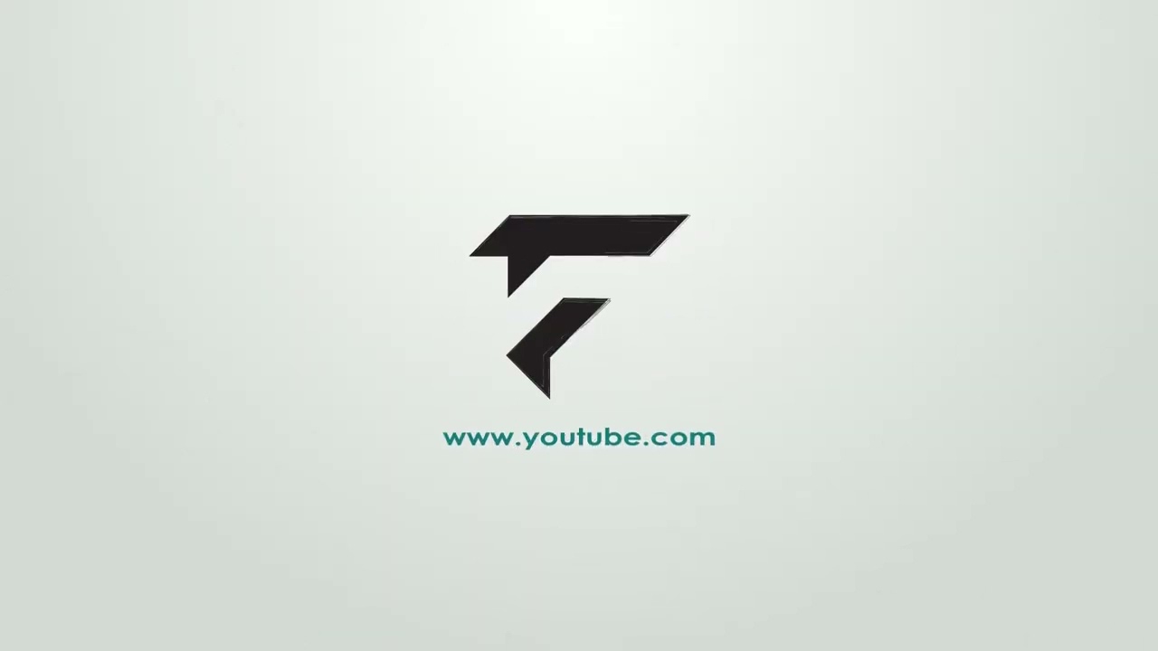 Scribble logo reveal after effects template free Download