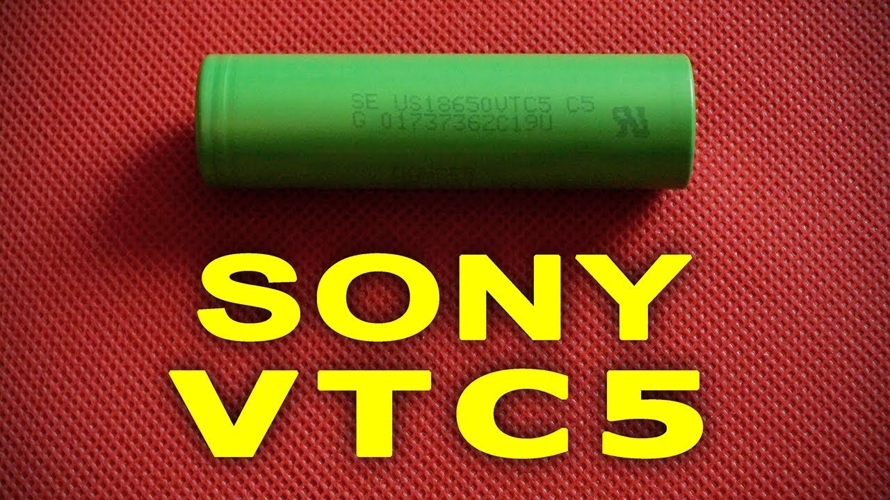 Sony VTC5 2600mAh 30A cell's capacity test and comparison with Samsung 25R