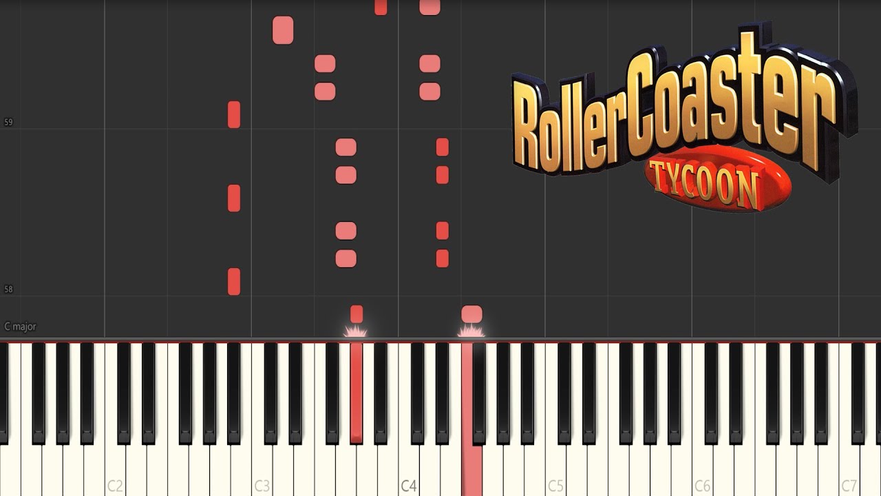 Piano - Title Screen Music - Roller Coaster Tycoon OST