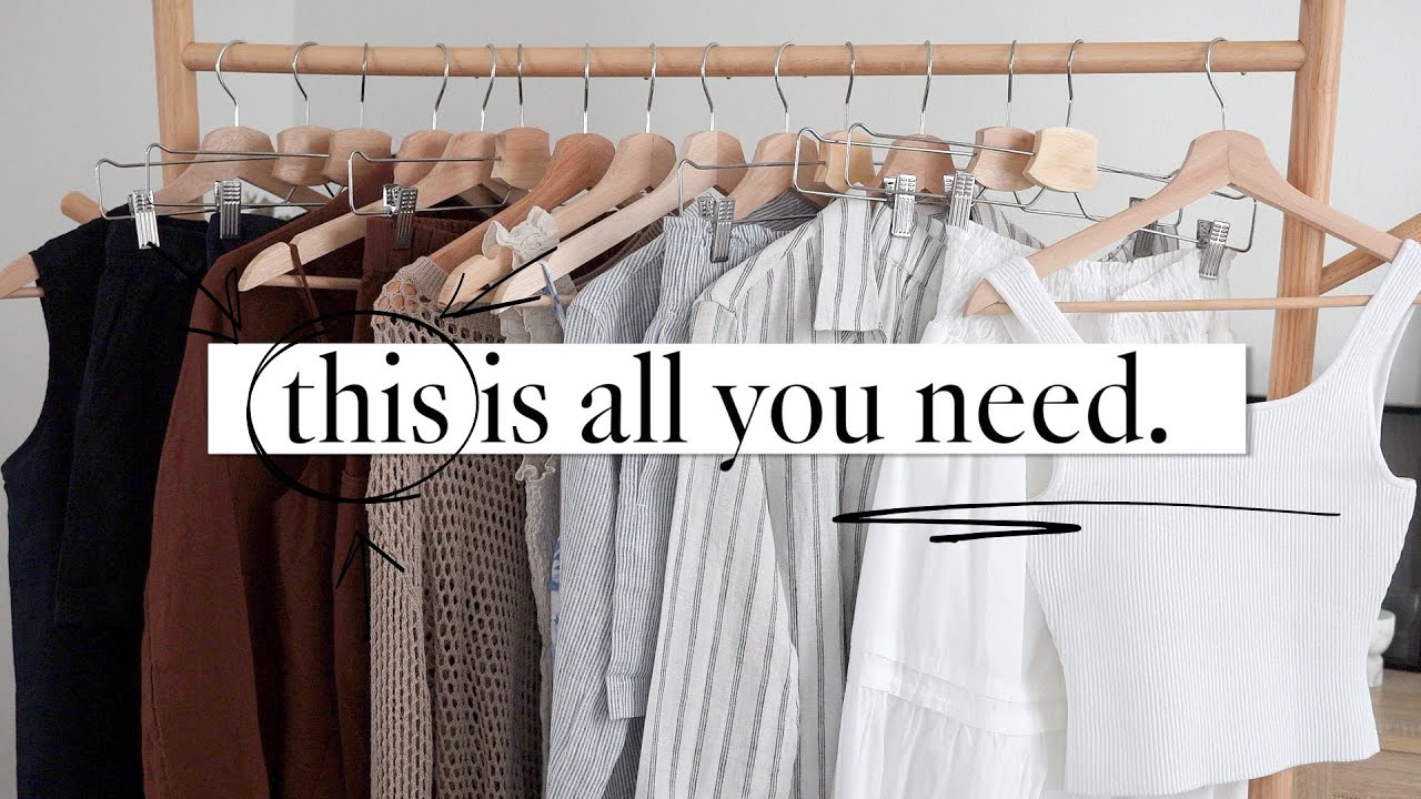 the ULTIMATE Summer Capsule Wardrobe 2025 | Timeless Essentials for a Realistic Wardrobe