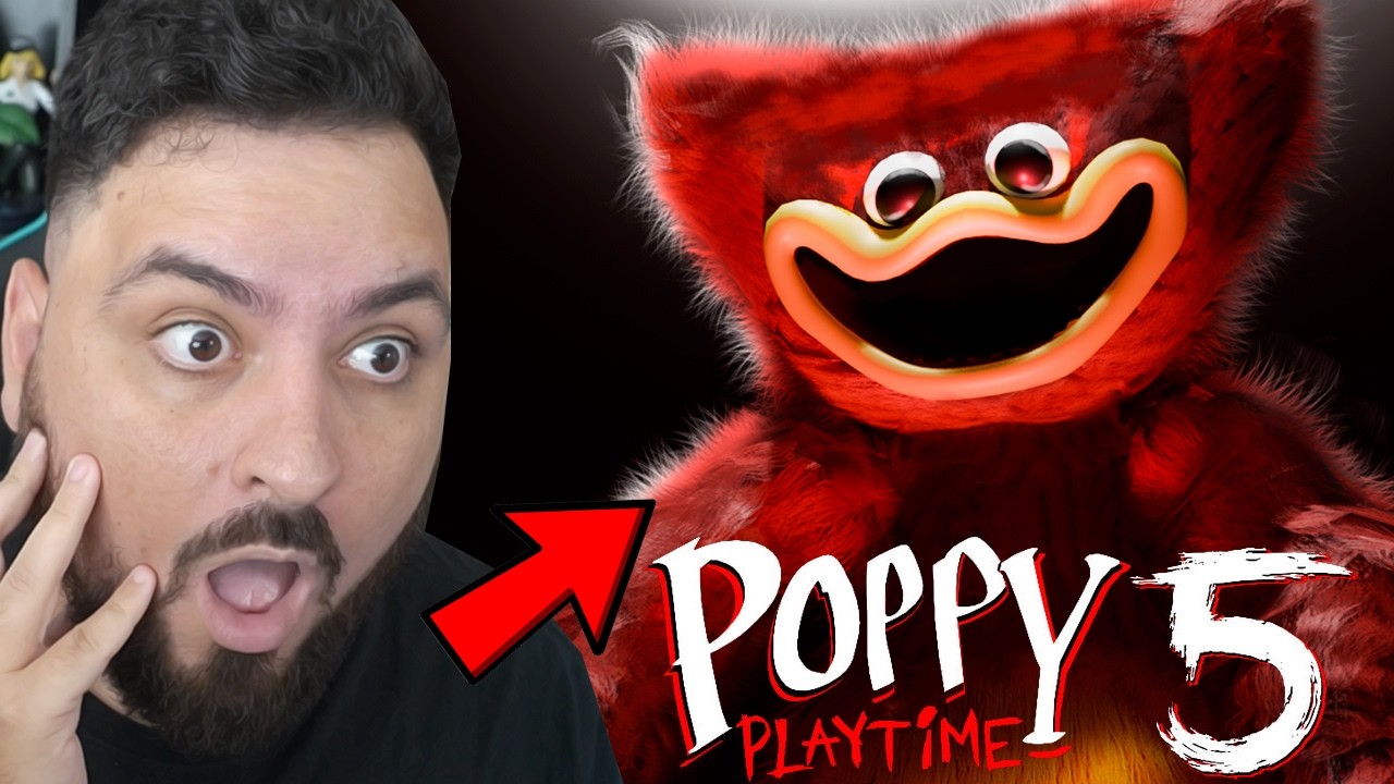 *TEASER OFICIAL* REVELADO A IDENTIDADE DO MONSTRO VERMELHO em POPPY PLAYTIME 5 - BINDLE BOOGIE!?