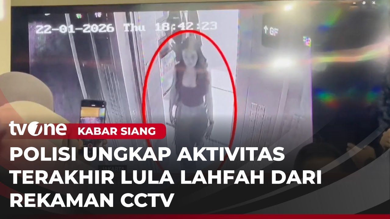 Polisi Tunjukkan CCTV Aktivitas Lula Lahfah Sehari Sebelum Meninggal | Kabar Siang