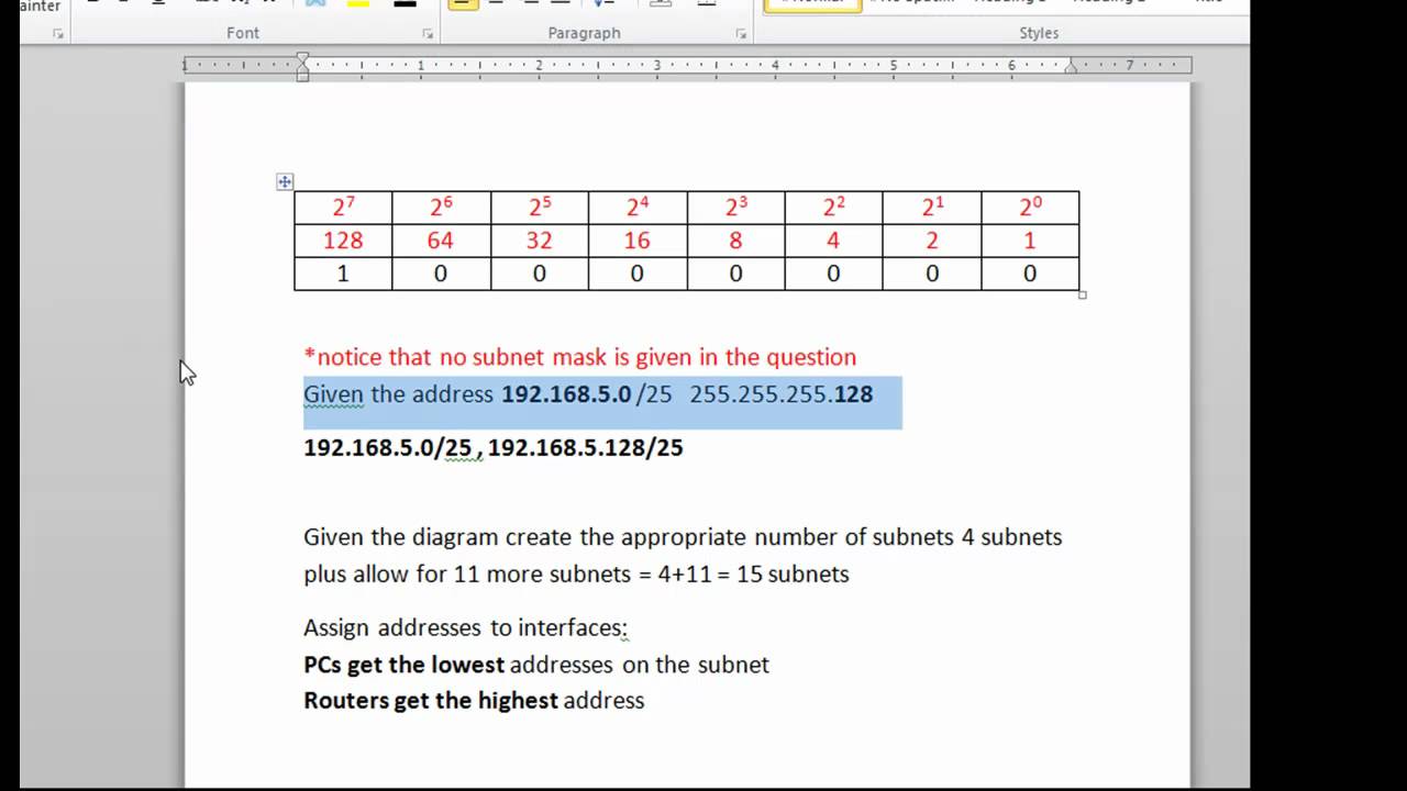 Subnet a network and provide additional subnets