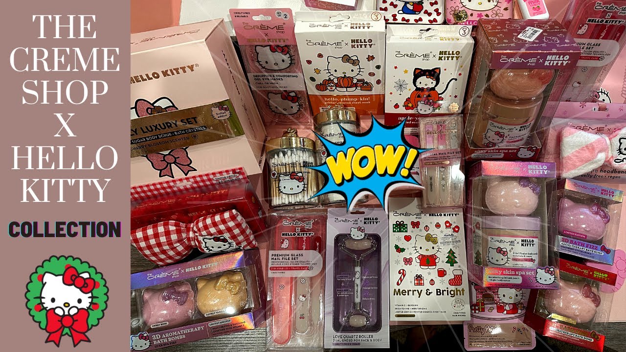 The Creme Shop x Hello Kitty Spa Collection