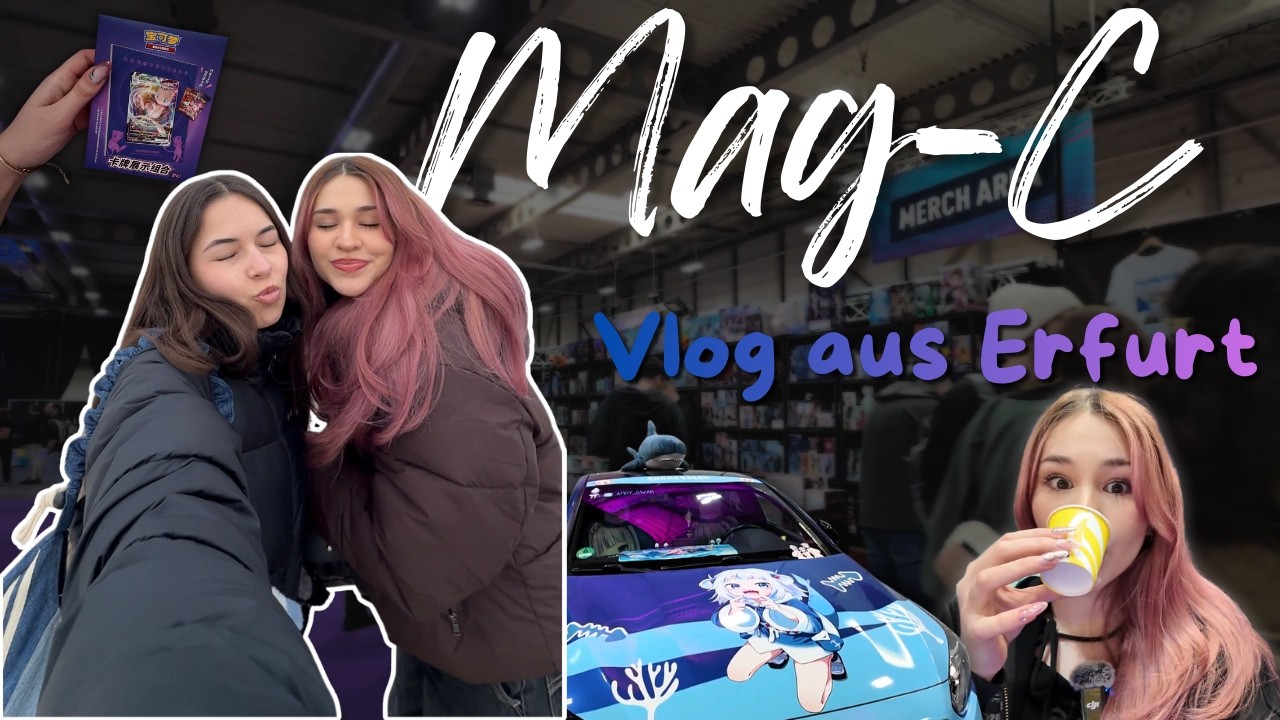 Mag-C Erfurt 2026 Vlog 🎮✨ | Freunde, Food Dates & Haul