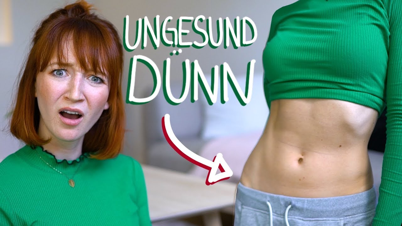 Du siehst leider UNGESUND DÜNN und echt nicht gut aus!