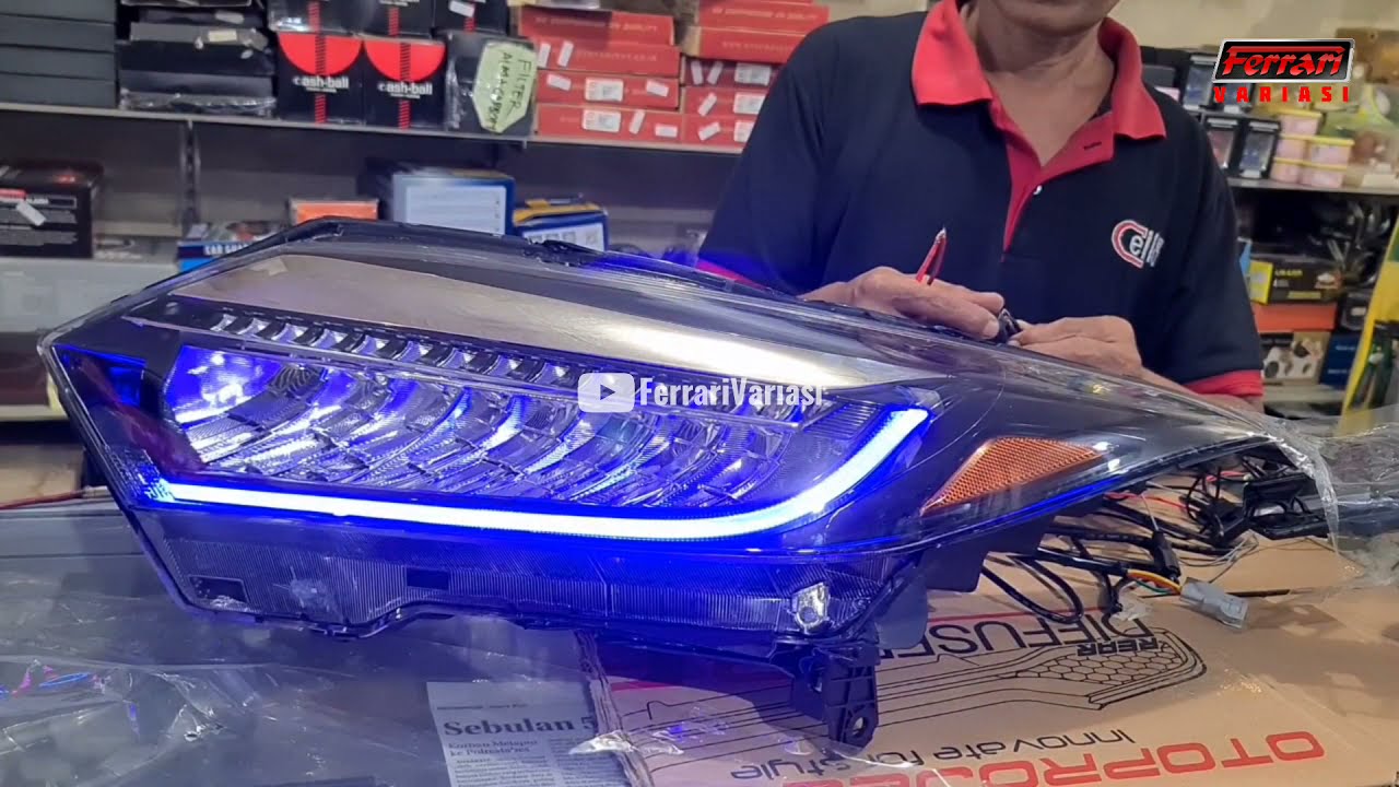 HEAD LAMP MODEL FACELIFT HRV 2015 | FERRARI VARIASI SURABAYA