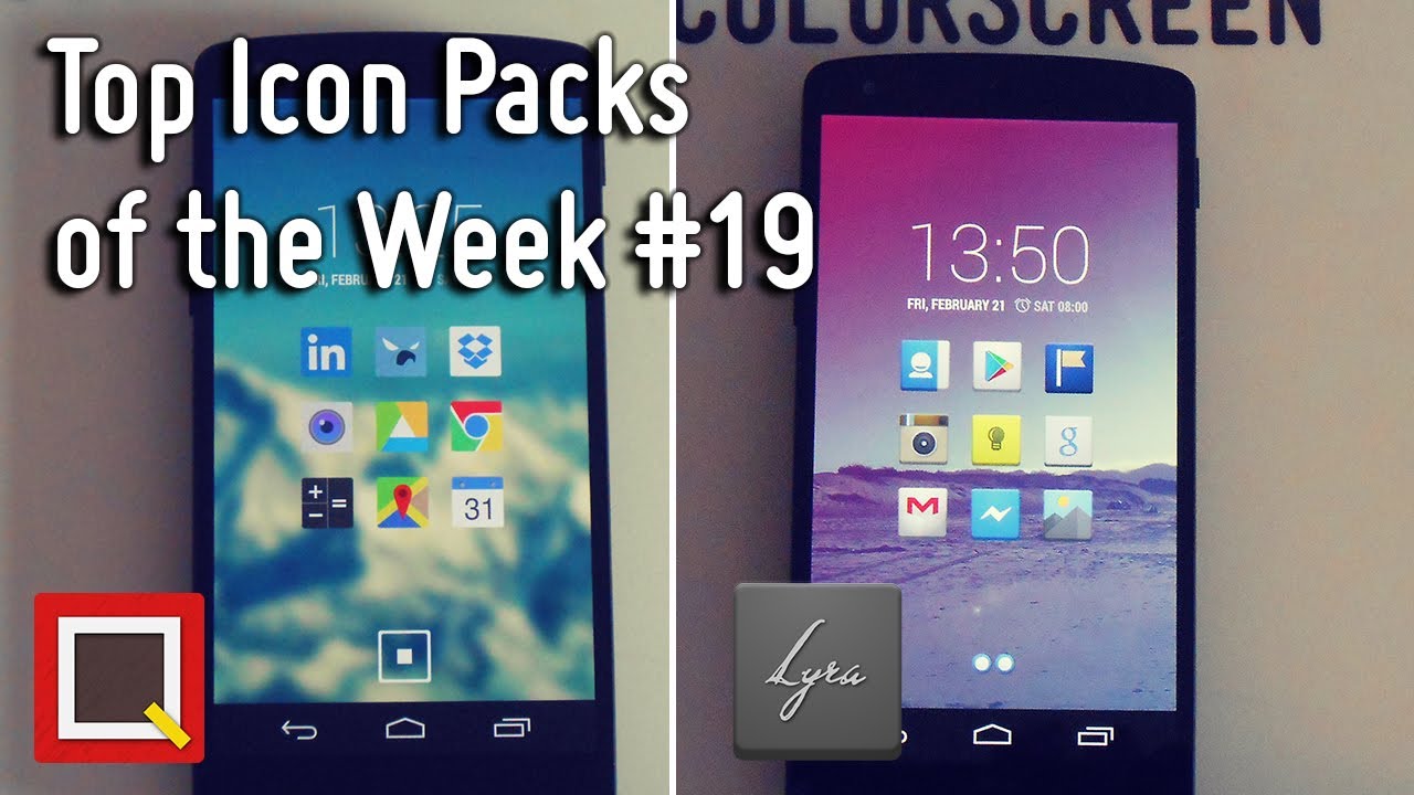 Android Icon Packs of the Week (Week #19)