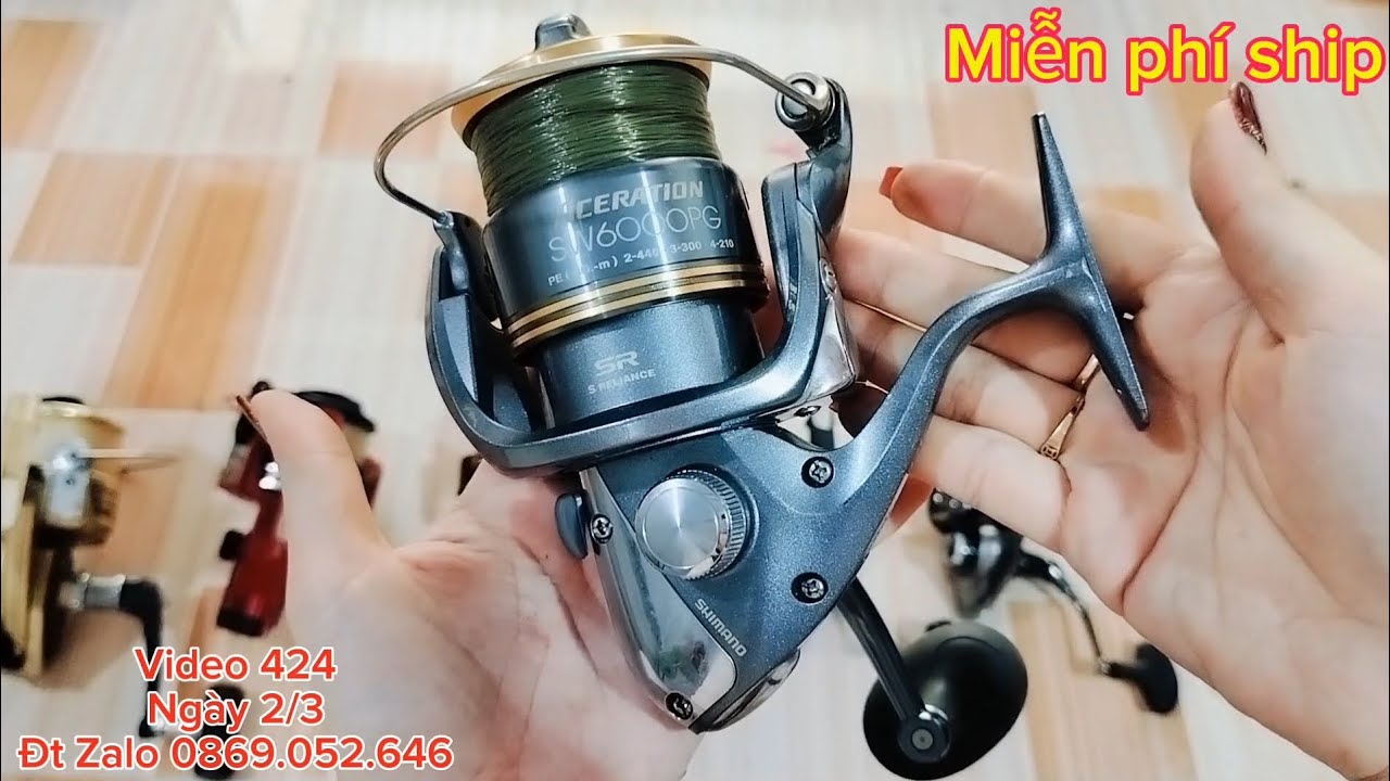 Video 424⭐ Lô máy câu Nhật Bãi ☎️ Zalo 0869052646
