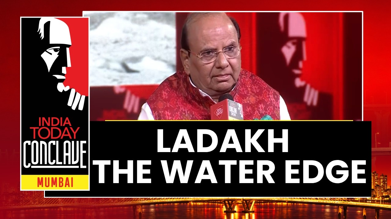 Vinai Kumar Saxena On Glaciers, Canals And Check Dams | India Today Conclave Mumbai 2026 | Mumbai