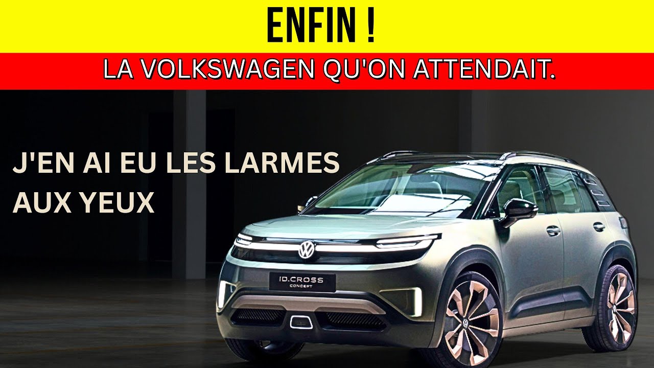 Volkswagen a tout caché : leur nouvelle électrique va détruire la Renault 5 et Tesla.