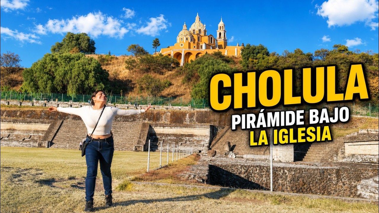 NO VAYAS a CHOLULA sin saber ESTO | Guía Completa del Pueblo Mágico de Puebla. 4K