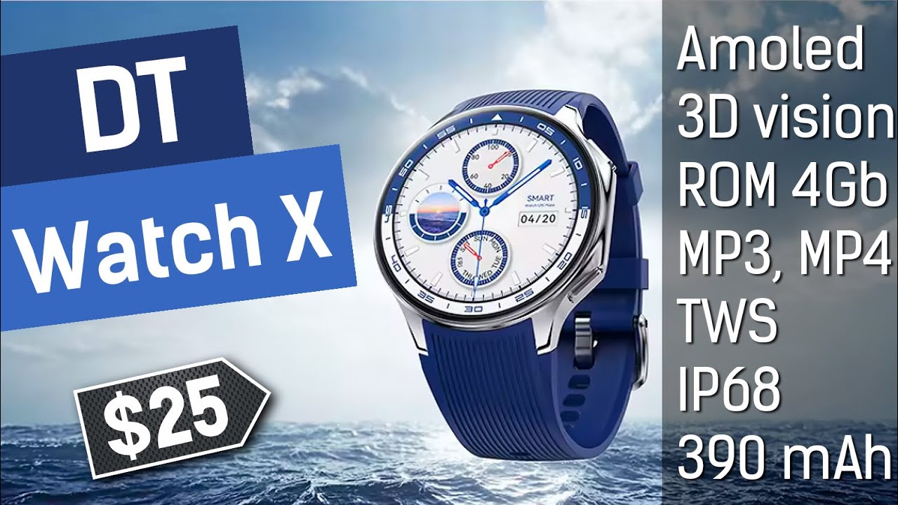 СТИЛЬНИЙ ДИЗАЙН ТА 3D АНІМАЦІЇ - СМАРТ ГОДИННИК DT WATCH X C171X2