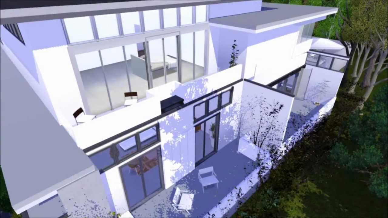 MarcusSims91 Sims 3 Modern Contemporary House HD
