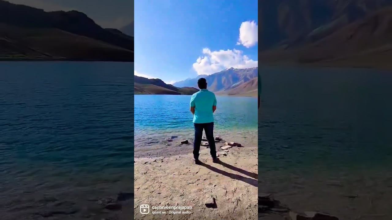 Chandra Taal Lake  #spiti #spitivalley #spitivalley2022 #himachal #himachalpradesh #himalayan #
