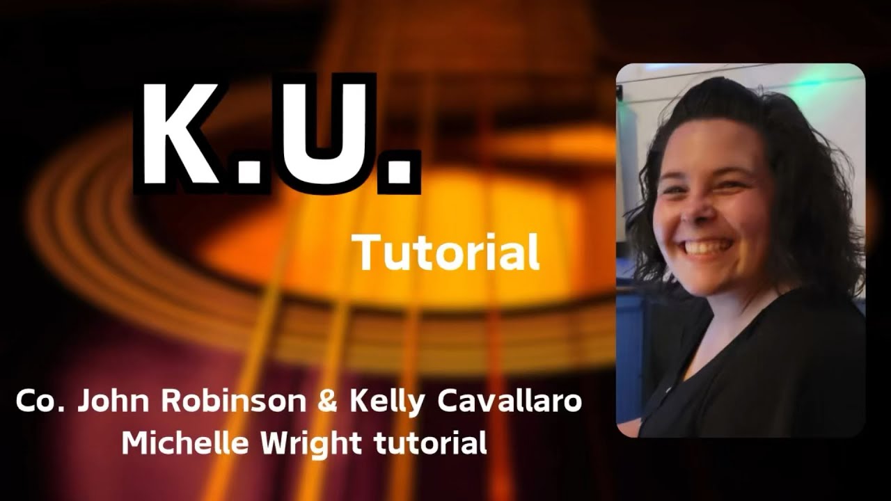 K.U. Line Dance tutorial Intermediate choreography By John Robinson & Kelly Cavallaro