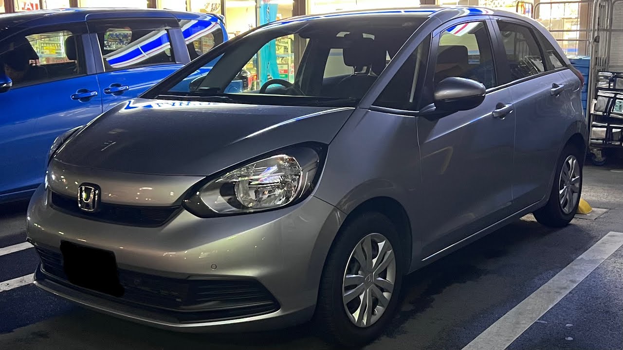 HONDA FIT 湘南台駅→大和市まで渋滞の街中をゆったりと進むドライブ車載動画