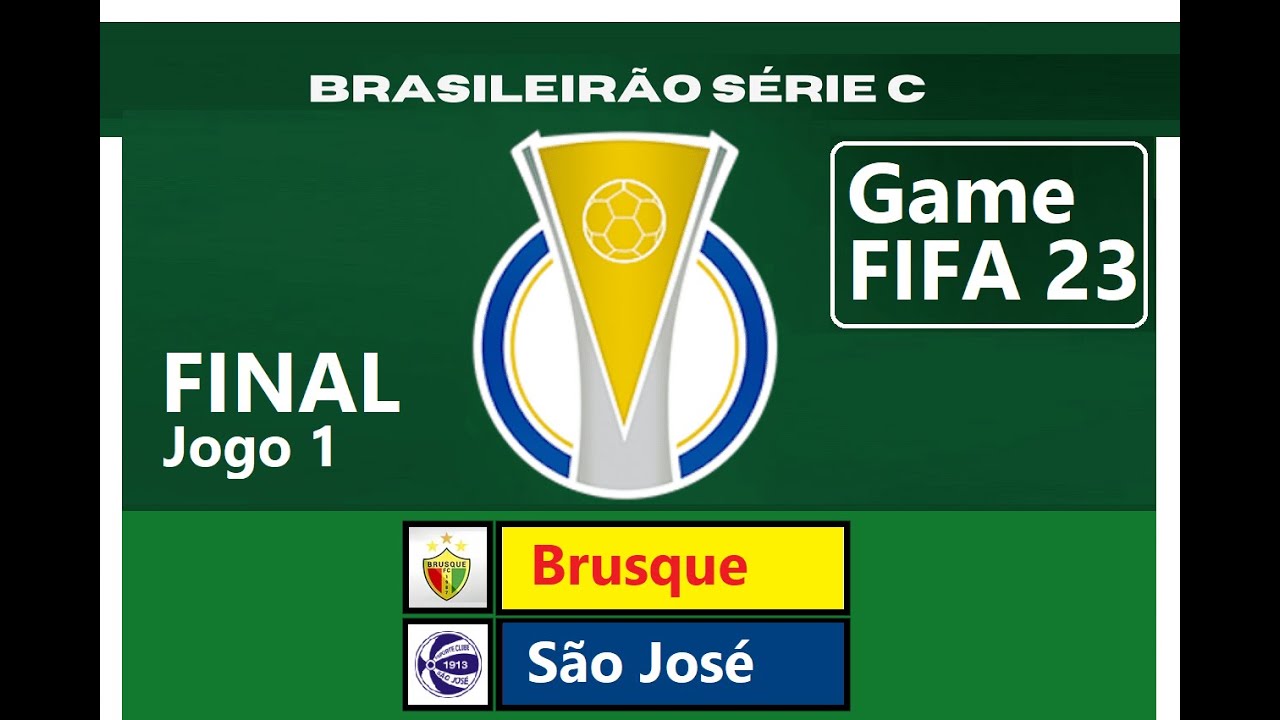 Camp. Brasileiro 2023.Serie C - Brusque/SC vs S&atilde;o Jos&eacute;/RS
