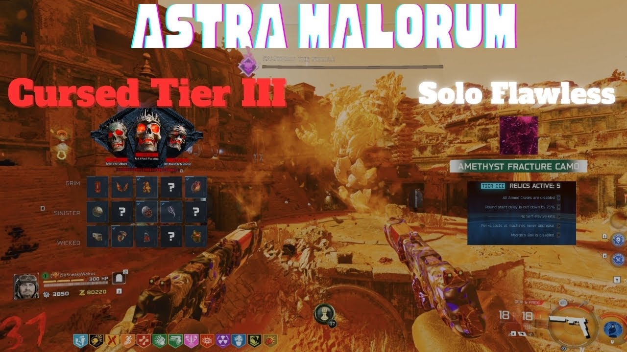 Astra Malorum TIER 3 CURSED Solo Flawless