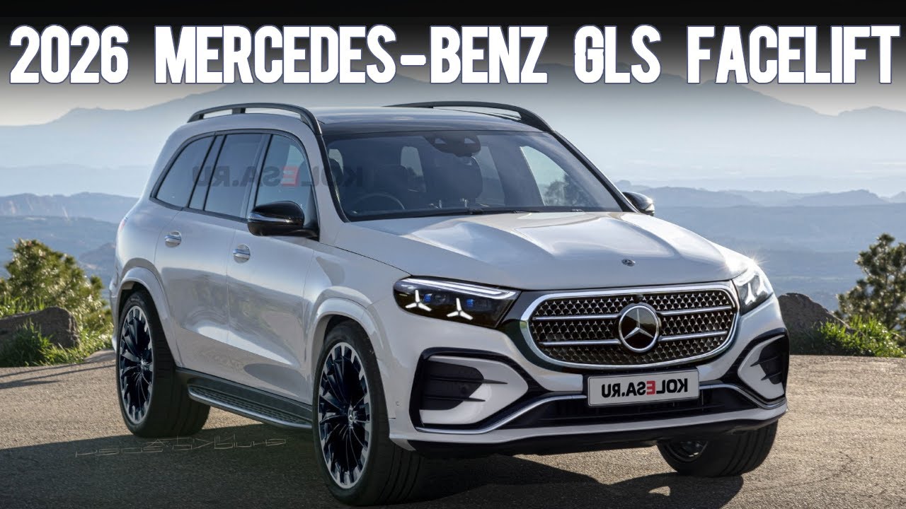 First Look: 2026 Mercedes GLS Facelift &ndash; Stunning New Design & Features Revealed!