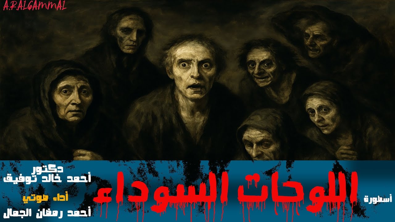 الكتاب المسموع اللوحات السوداء | دكتور أحمد خالد توفيق | روايات رعب مخيفة جدآ 