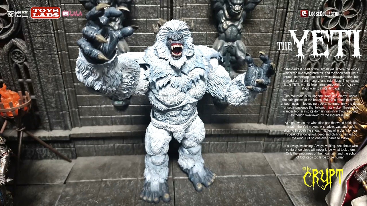 野人 大脚怪 雪人 LC Studio YETI White