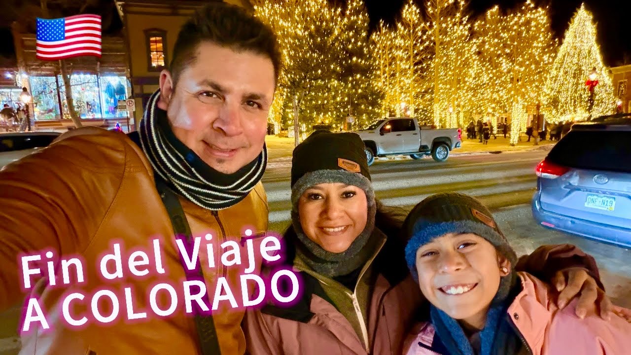 TREN de GEORGETOWN Fuegos Artificiales  en BRECKENRIDGE 🇺🇸 Desfile de ANTORCHAS🔥 desde la MONTAÑA