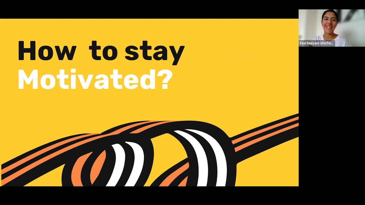 How to Stay Motivated - Yasi Rezvani, Academic Coach, UMass Global MyPath